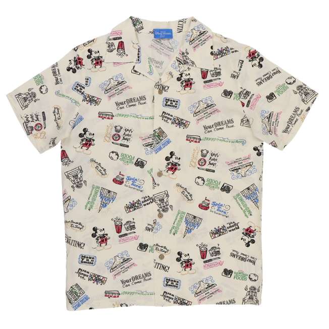 Camisa hawaiana unisex Mickey Mouse