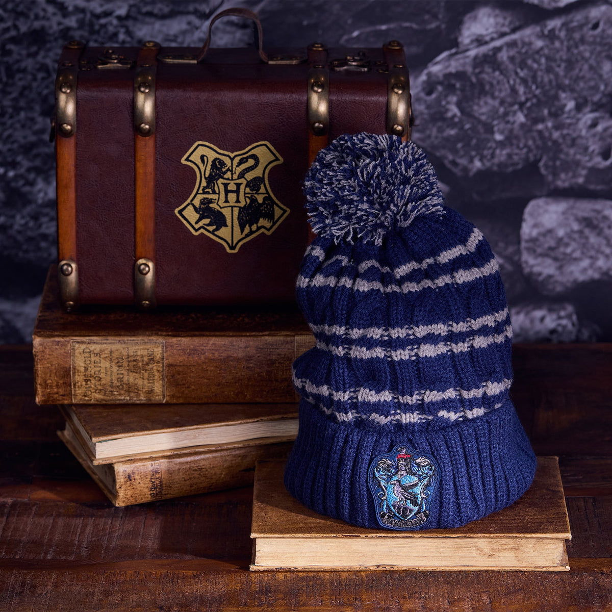 Set de regalo de invierno Ravenclaw con mini baúl