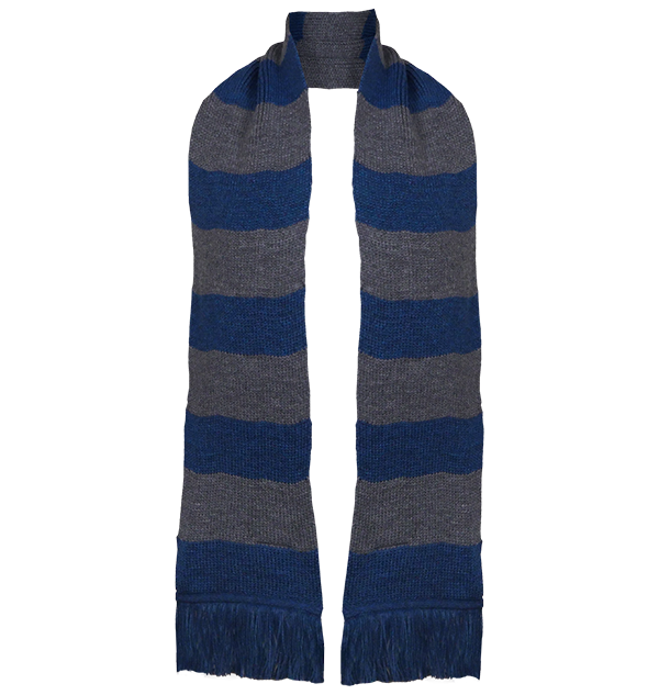Bufanda Ravenclaw de rayas anchas