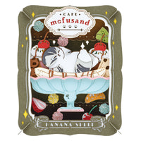 Kit de teatro de papel mofusand: Café retro