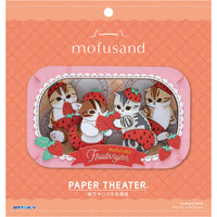 Mofusand: kit de papel Gatito de fresa