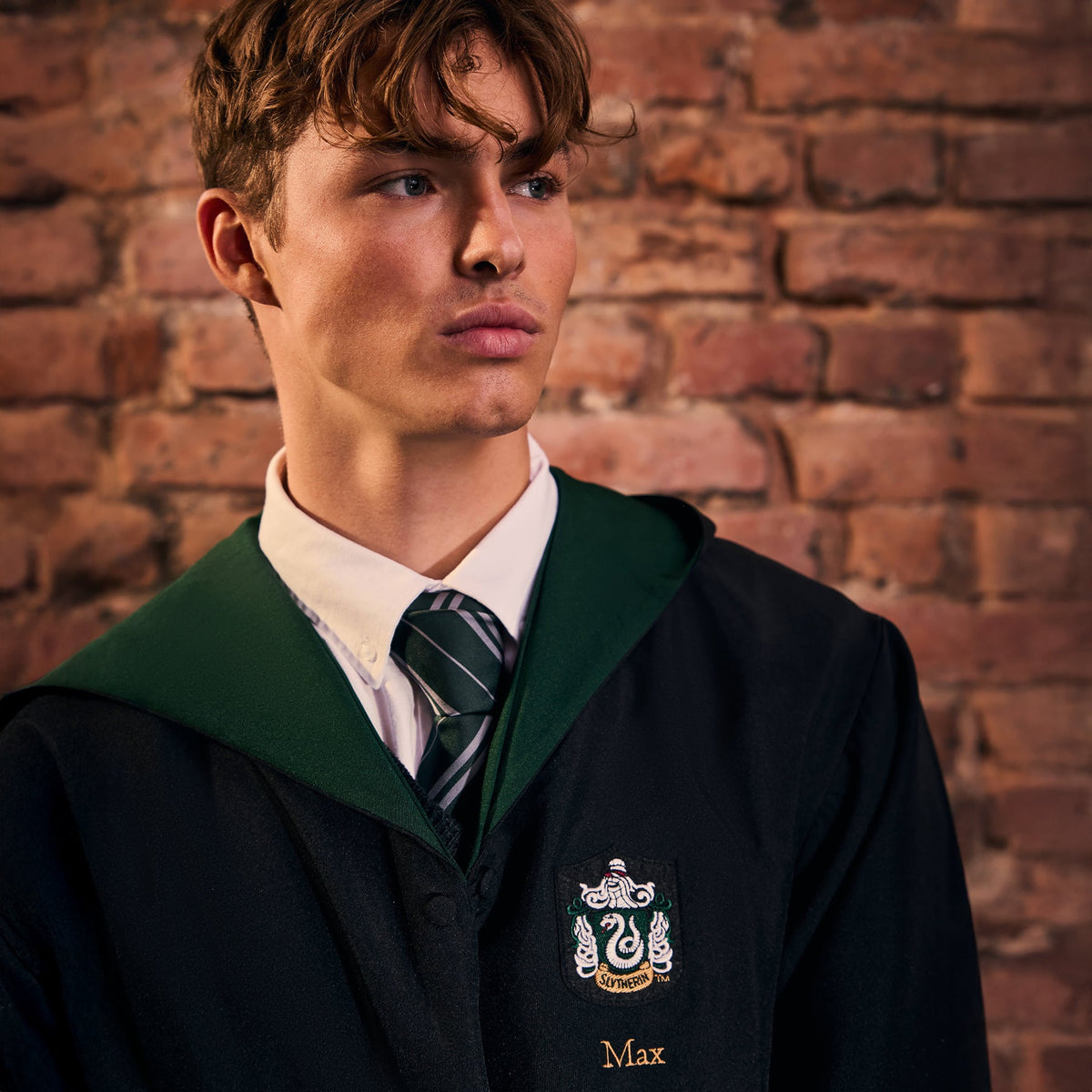 Túnica Slytherin personalizable 4XS-2XS