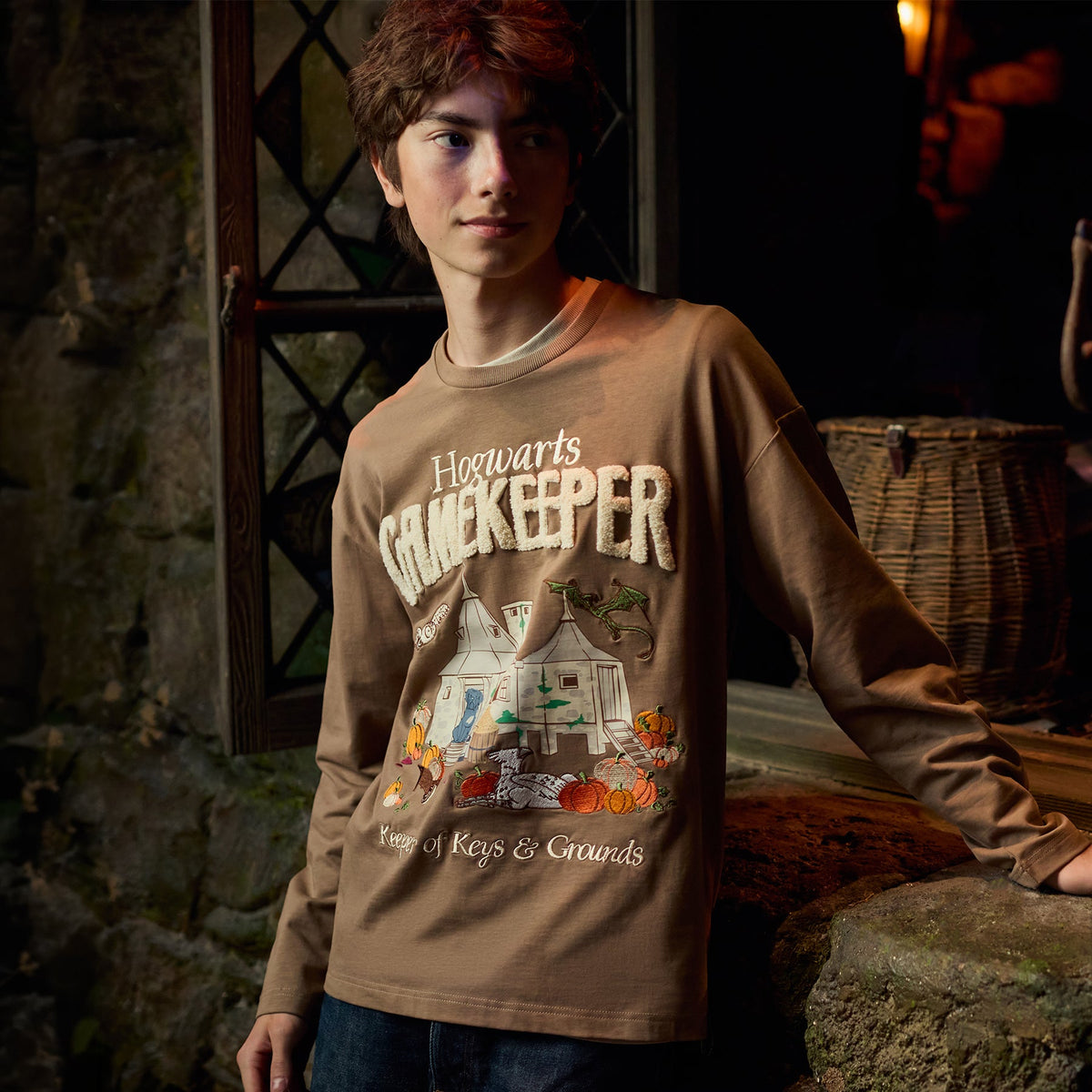 Polera manga larga Hagrid's Hut Japón