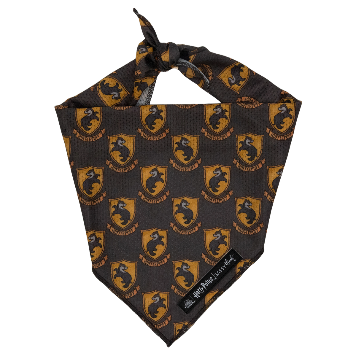 Bandana para Perros Hufflepuff x Sassy Woof