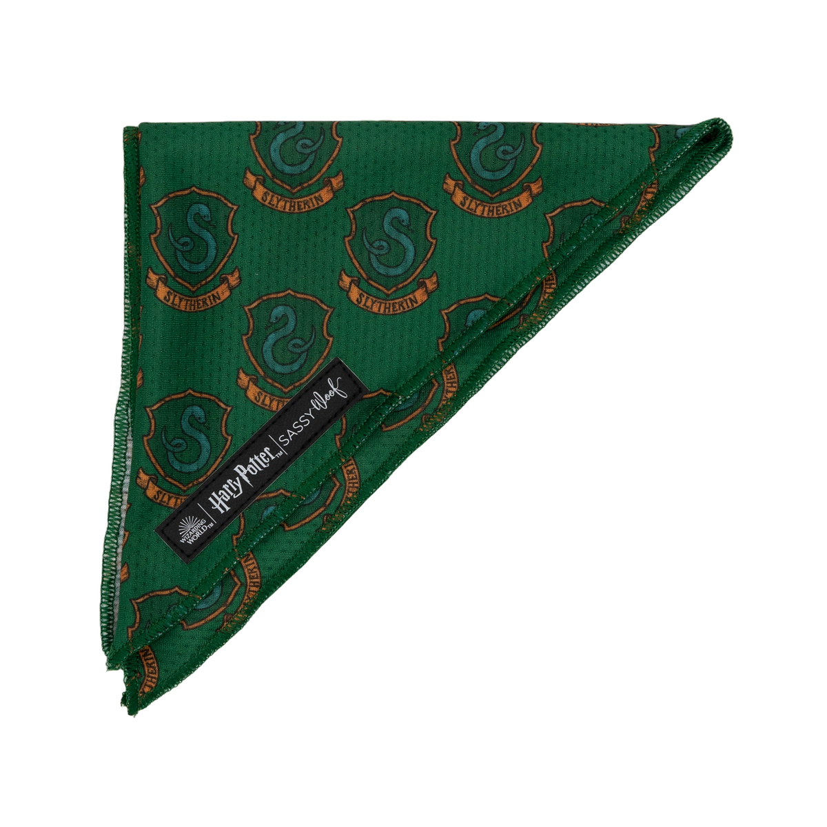 Bandana para perro Slytherin x Sassy Woof