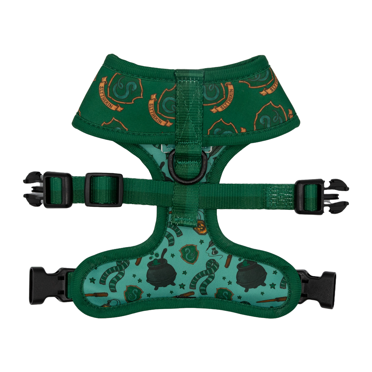 Arnés reversible para perro Slytherin