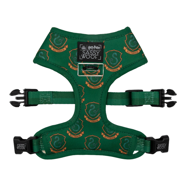 Arnés reversible para perro Slytherin
