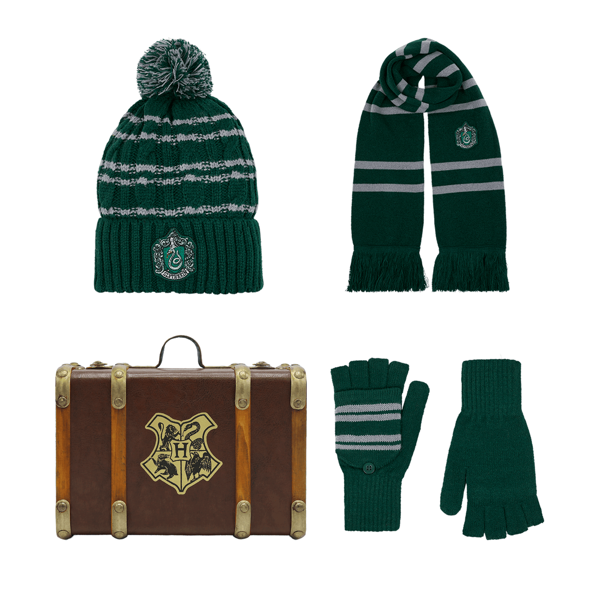 Mini baúl Slytherin: set de regalo de invierno