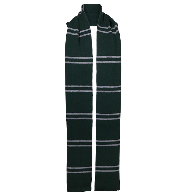 Bufanda a rayas de Slytherin