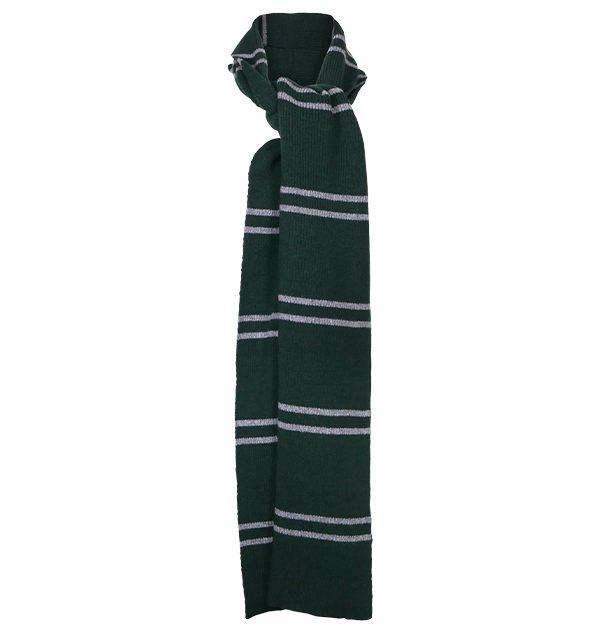Bufanda a rayas de Slytherin