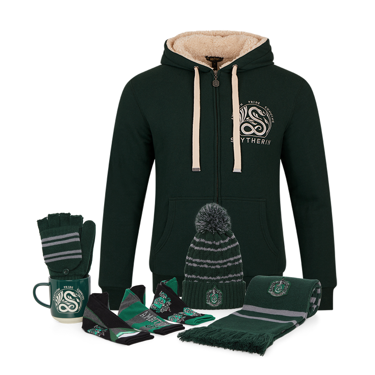 Set de regalo de invierno Slytherin