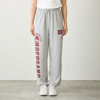Pantalón de buzo Mofusand ¡Buen batazo, miau! gris jaspeado