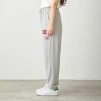 Pantalón de buzo Mofusand ¡Buen batazo, miau! gris jaspeado