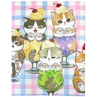 Funda para libro Mofusand: Gatito soda cremosa