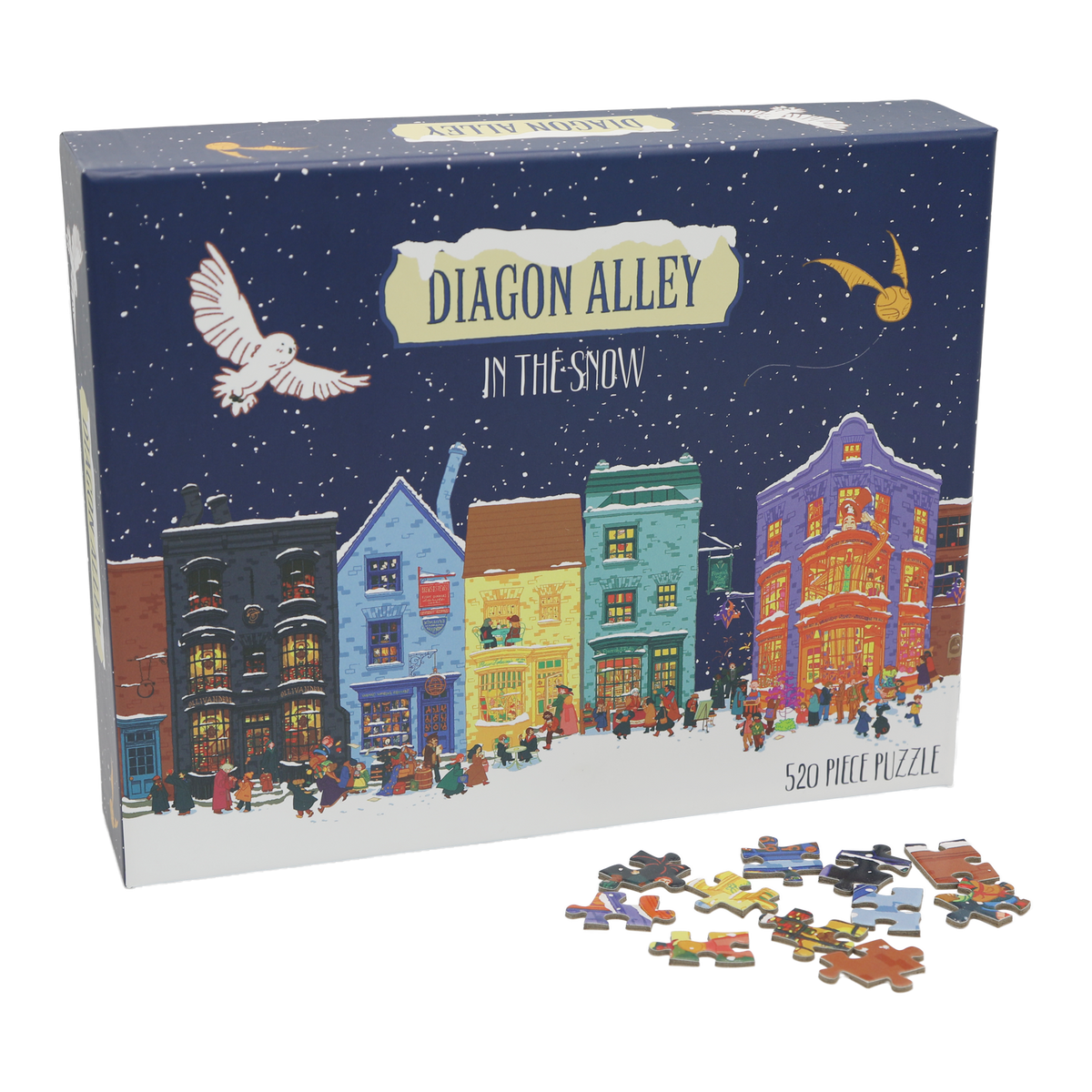 Puzzle Navideño de Diagon Alley