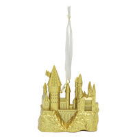 Adorno dorado del Castillo de Hogwarts