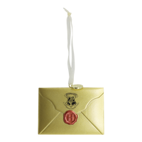 Adorno dorado Carta de admisión de Hogwarts
