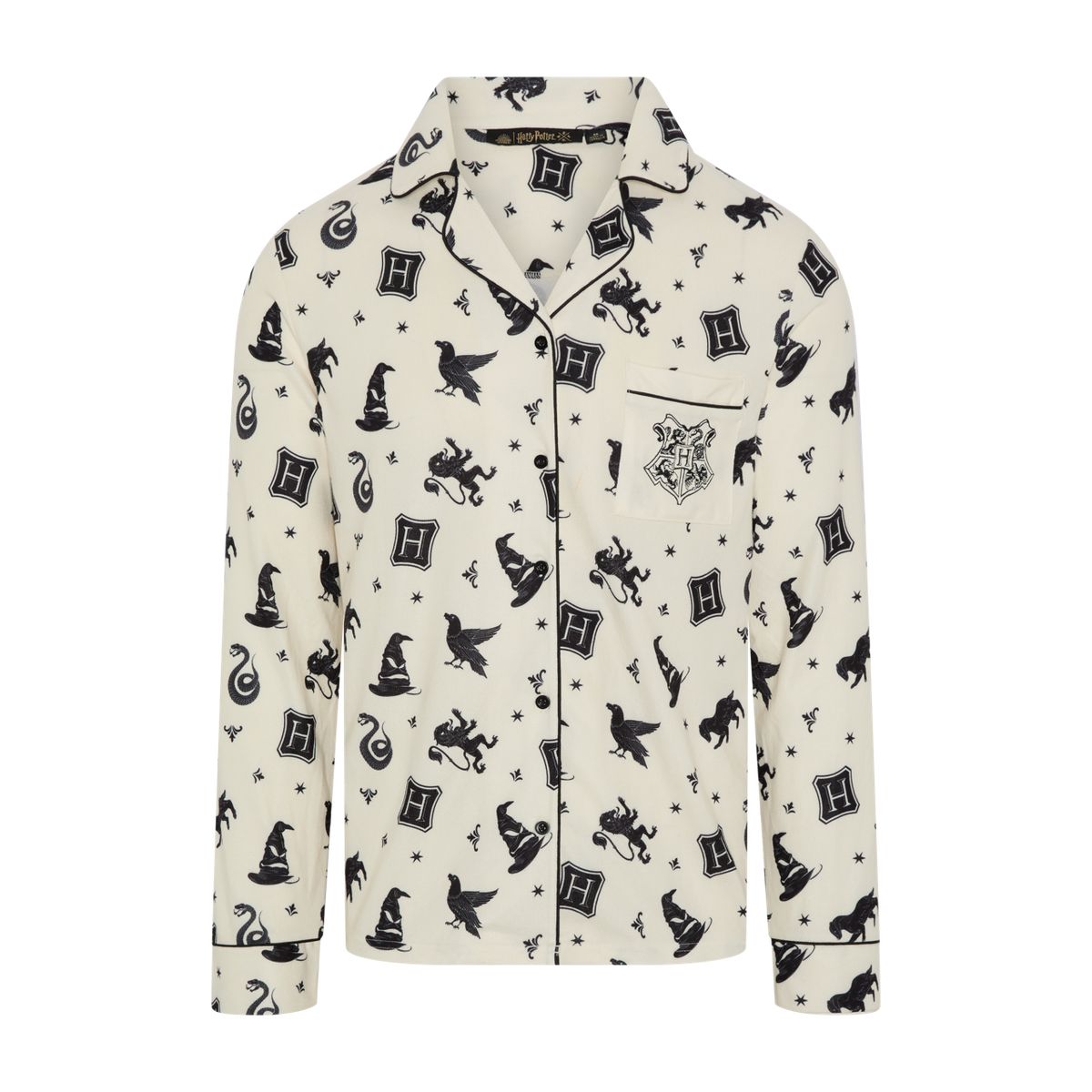 Pijama navideño de Hogwarts