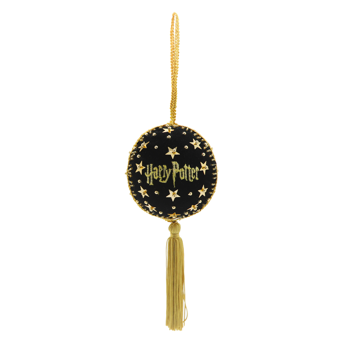 Adorno navideño de terciopelo Hogwarts