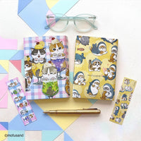 Funda para libro mofusand con gato tiburón