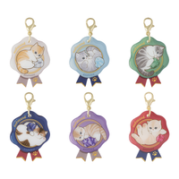 Charm acrílico Mofusand estilo sello de lacre (6 diseños)