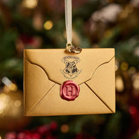 Adorno dorado Carta de admisión de Hogwarts