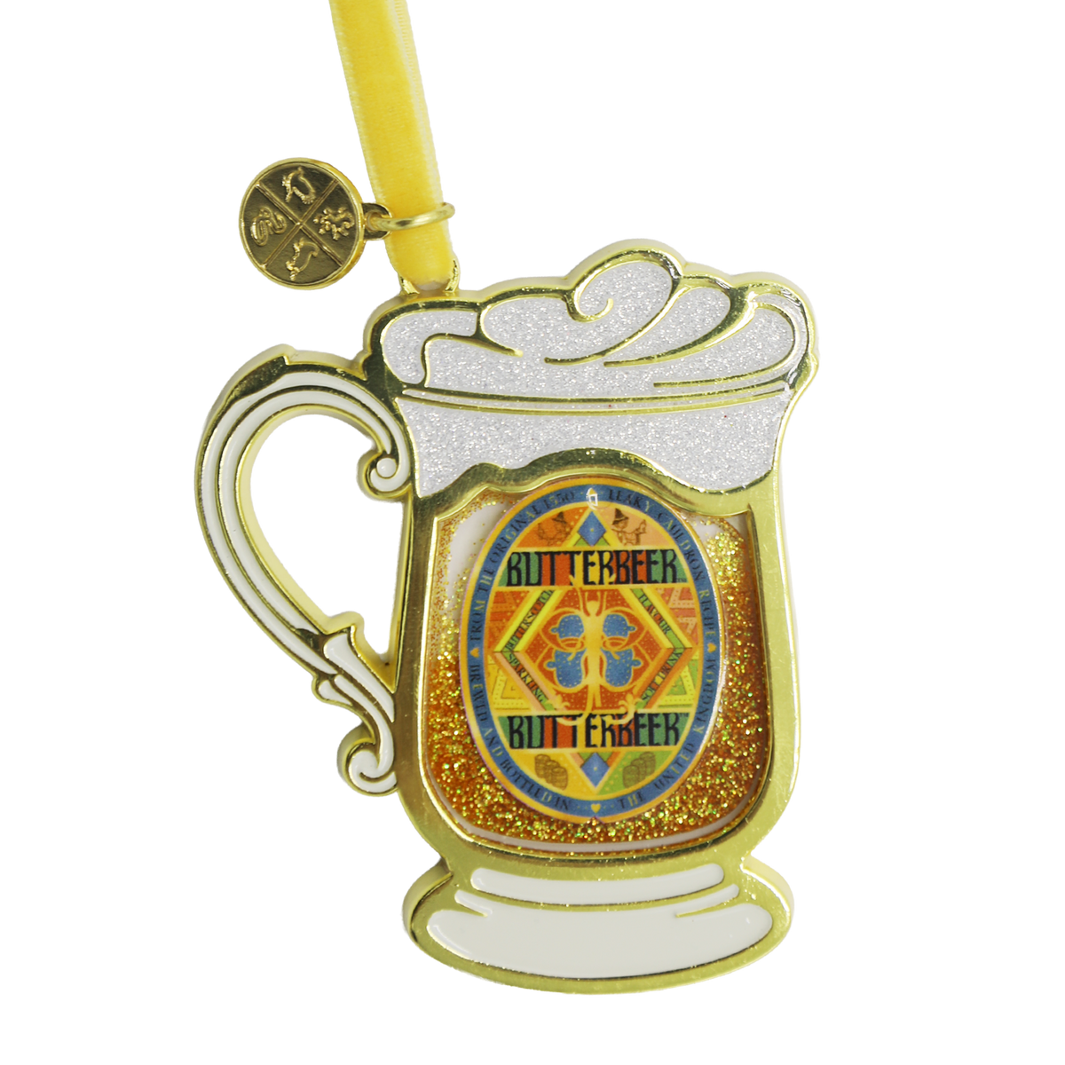 Adorno metálico de jarra de Butterbeer