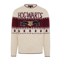 Polerón tejido navideño de Hogwarts