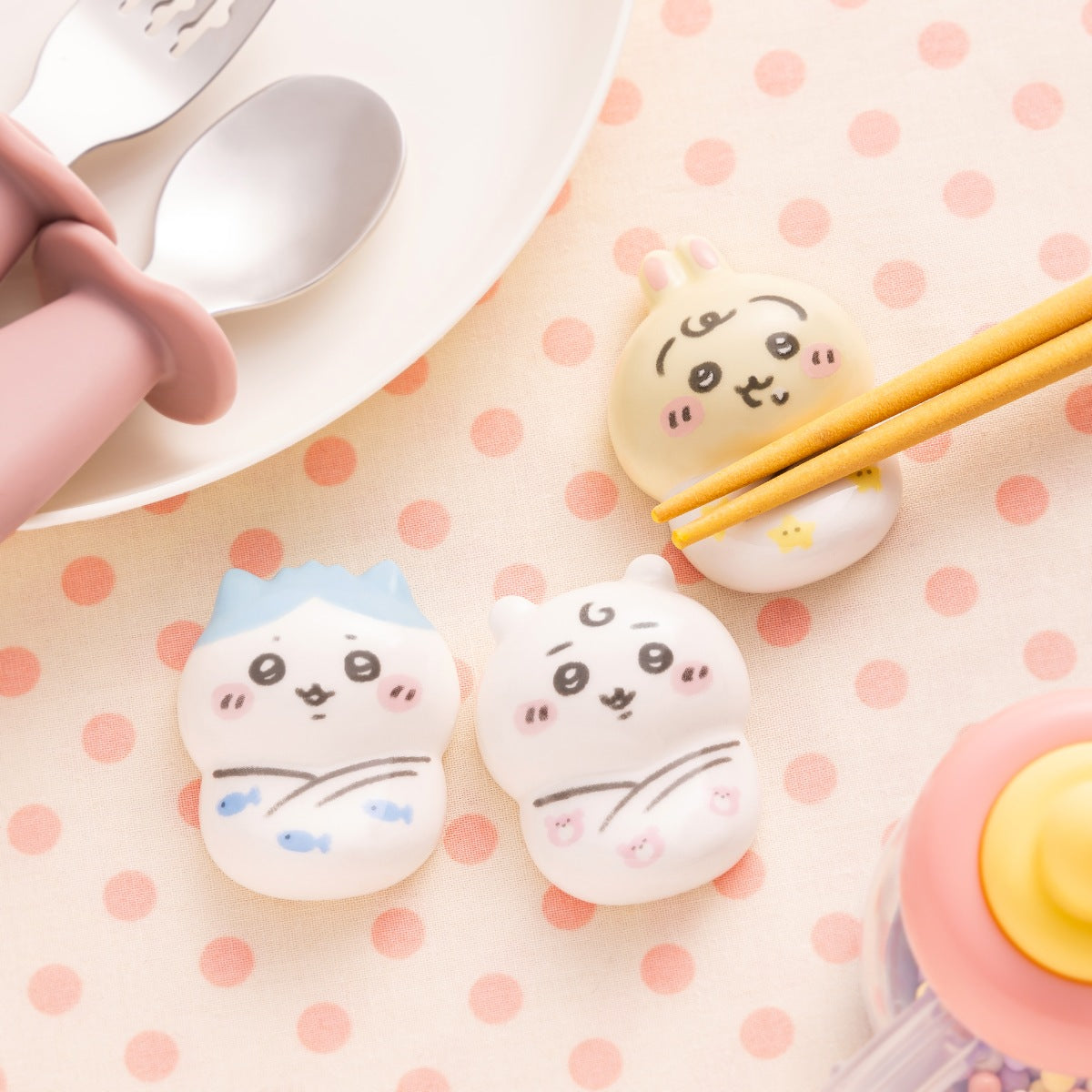 Apoya palillos de cerámica Chiikawa Baby - Usagi