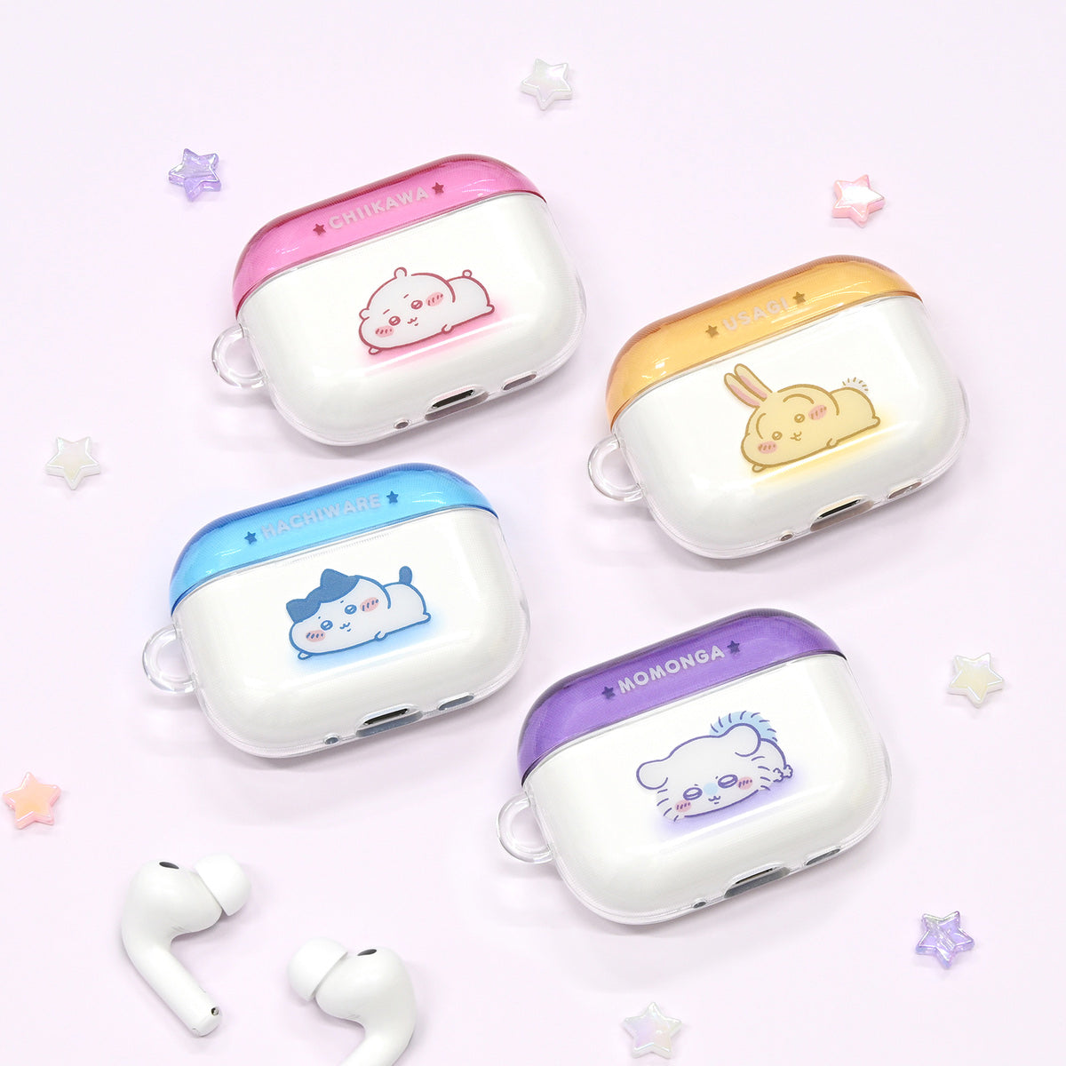 Funda blanda Chiikawa para AirPods Pro 3 Hachiware