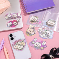 Sticker holográfico Chiikawa versión malvada