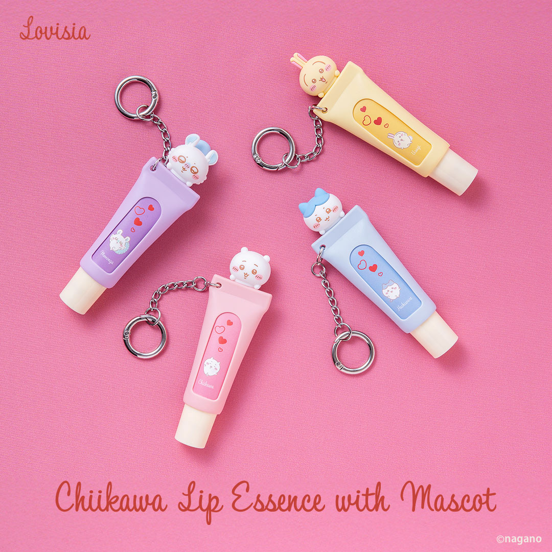 Esencia labial con figura de Hachiware - Chiikawa