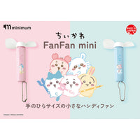 Ventilador mini Chiikawa FanFan 2 - celeste pastel