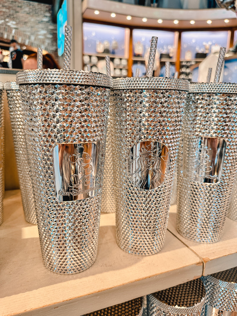 Vaso Silver Tumblr Starbucks x Disney Parks 100 Aniversario