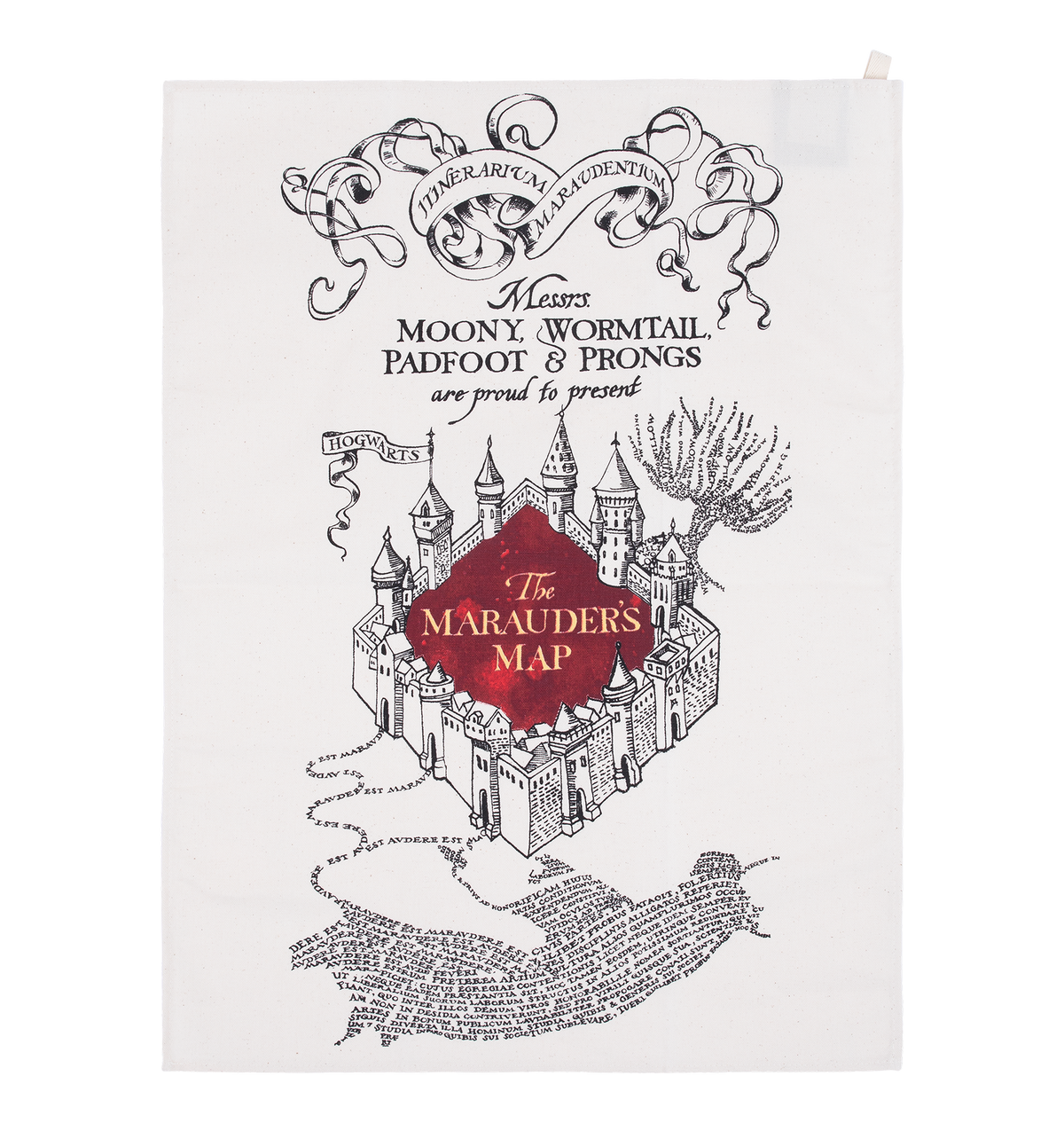 Paño de cocina Marauder's Map