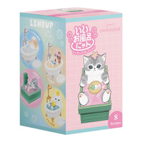 mofusand: colección de figuras gatitos a la hora del baño