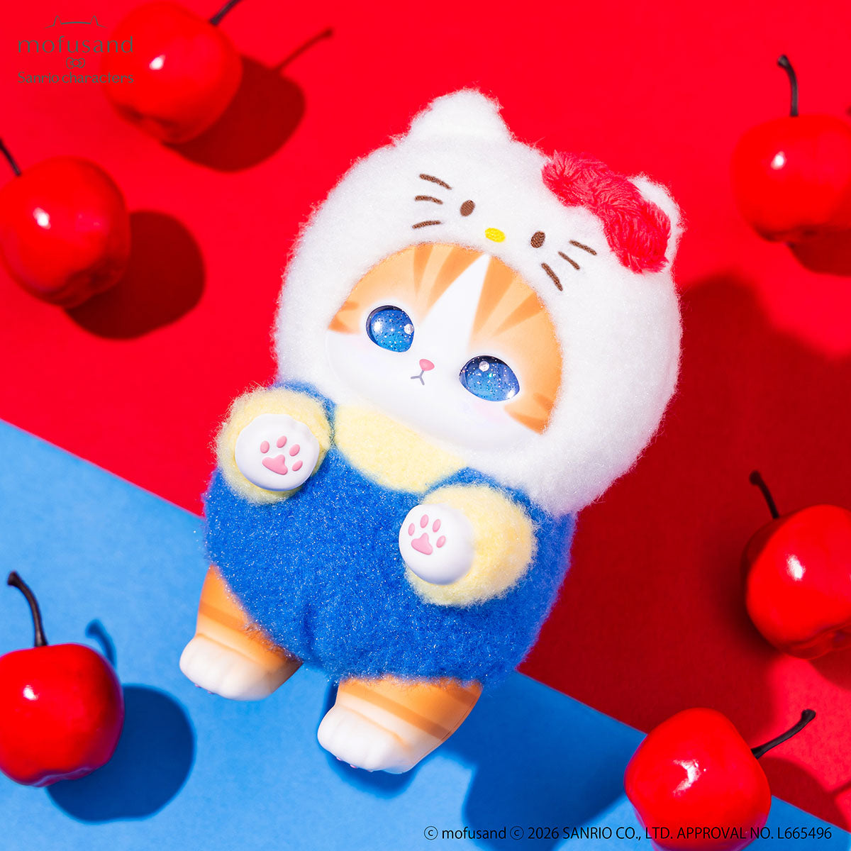 Peluche Kiramekko mofusand x Sanrio Characters (6 diseños)