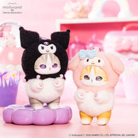 Peluche Kiramekko mofusand x Sanrio Characters (6 diseños)