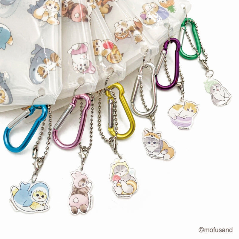 Estuche transparente mofusand con diseño de abeja