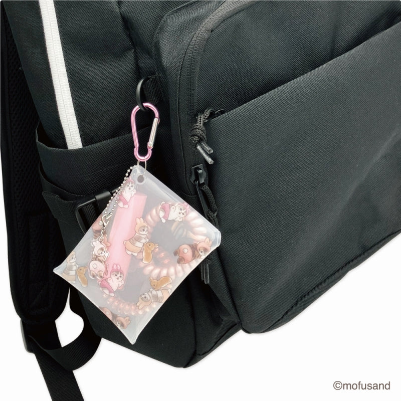 Estuche transparente mofusand con diseño de abeja