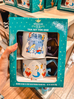 Set  de Te Ceramica Disney Parks Alice in Wonderland