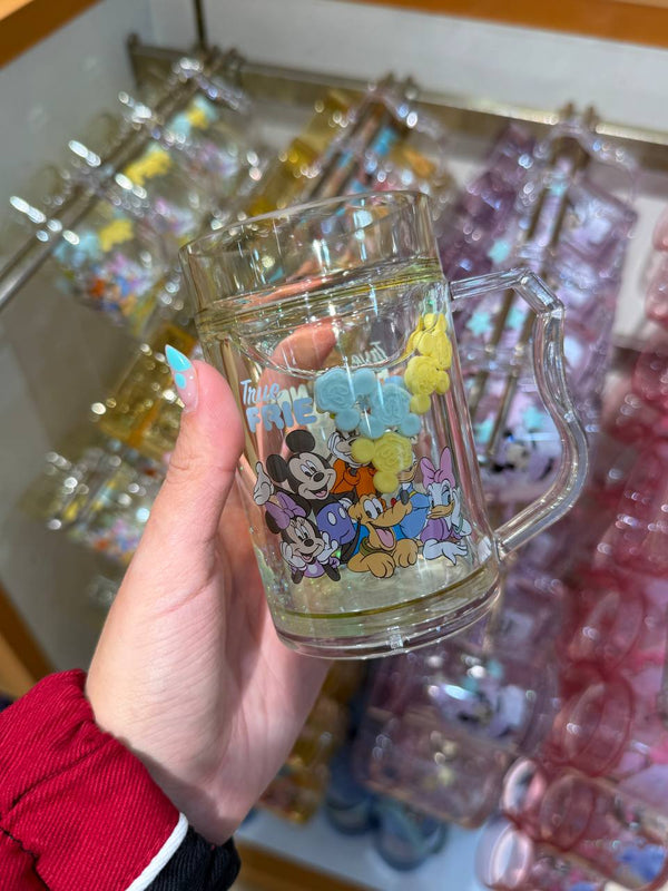 Tazas Transparentes Disneyland - Mickey Y Amigos