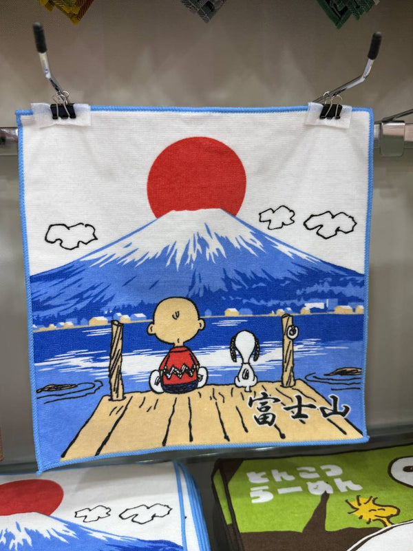 Toallas De Rostro Snoopy Tokyo - Monte Fuji