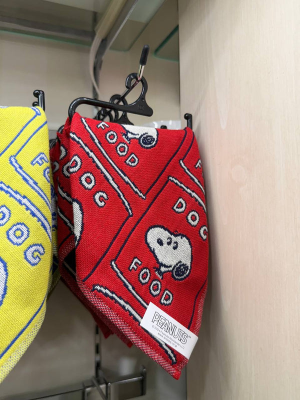 Toallas De Rostro Snoopy Tokyo - Dog Food Roja