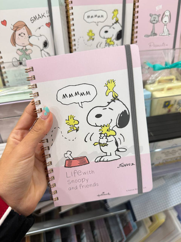 Libretas Snoopy Tokyo - Rosa