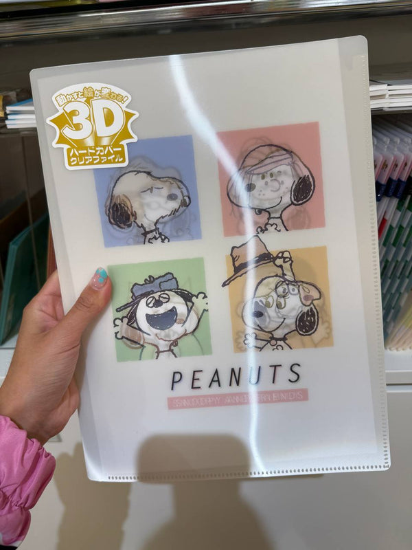 Carpeta 3D Snoopy Tokyo - Peanuts