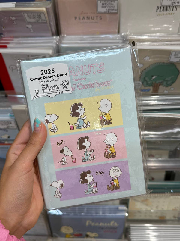 Planner 2025 Snoopy Tokyo - Comic Design