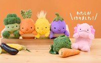 Peluche de apoyo Funbaruz, verduras (Regular)