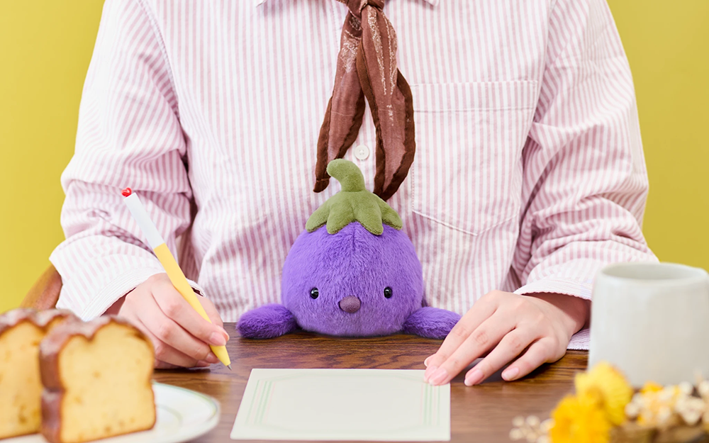 Peluche de apoyo Funbaruz, verduras (Regular)
