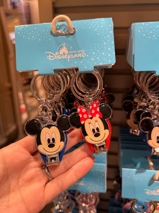 Llavero Cortaúñas Mickey y Minnie Disney